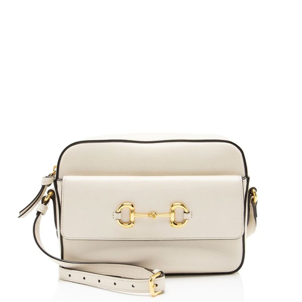 Gucci Glazed Calfskin Horsebit 1955 Small Shoulder Bag